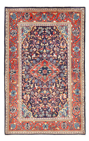 Perserteppich - Nomadic - 170 x 110 cm - dunkelblau