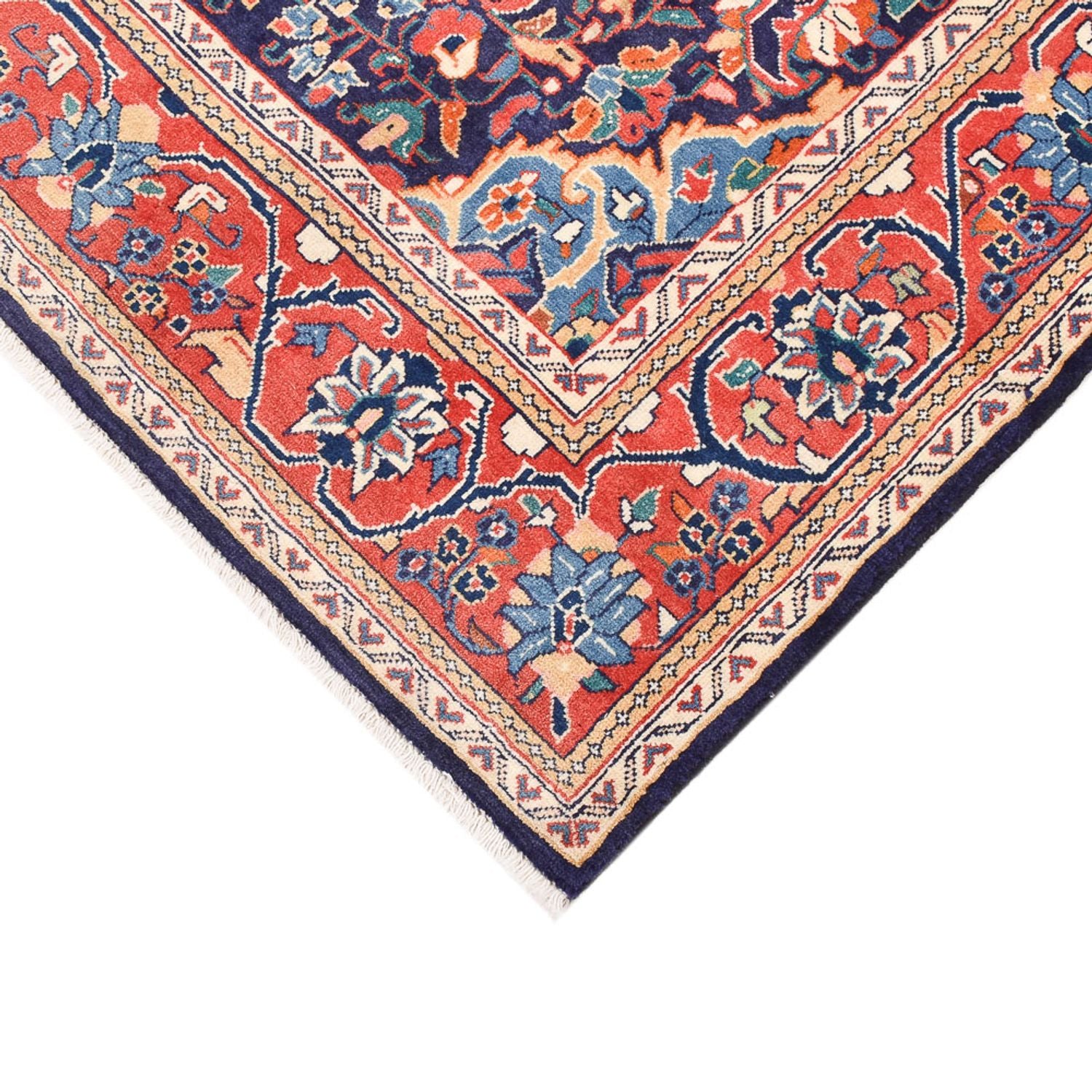 Perserteppich - Nomadic - 170 x 110 cm - dunkelblau