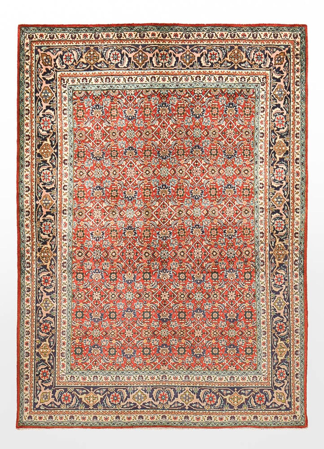 Perserteppich - Täbriz - 200 x 141 cm - mehrfarbig