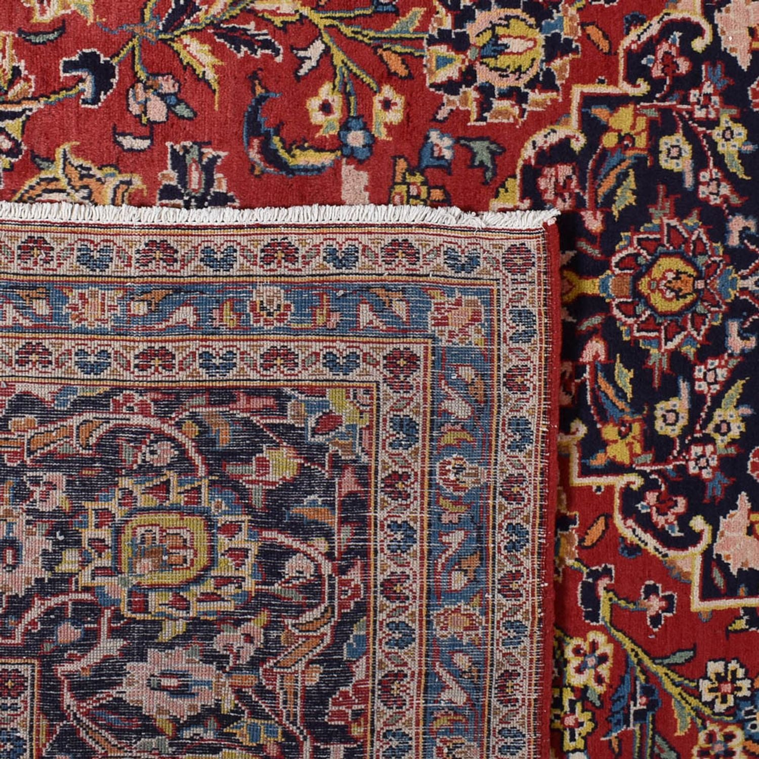 Perserteppich - Keshan - 411 x 293 cm - rot