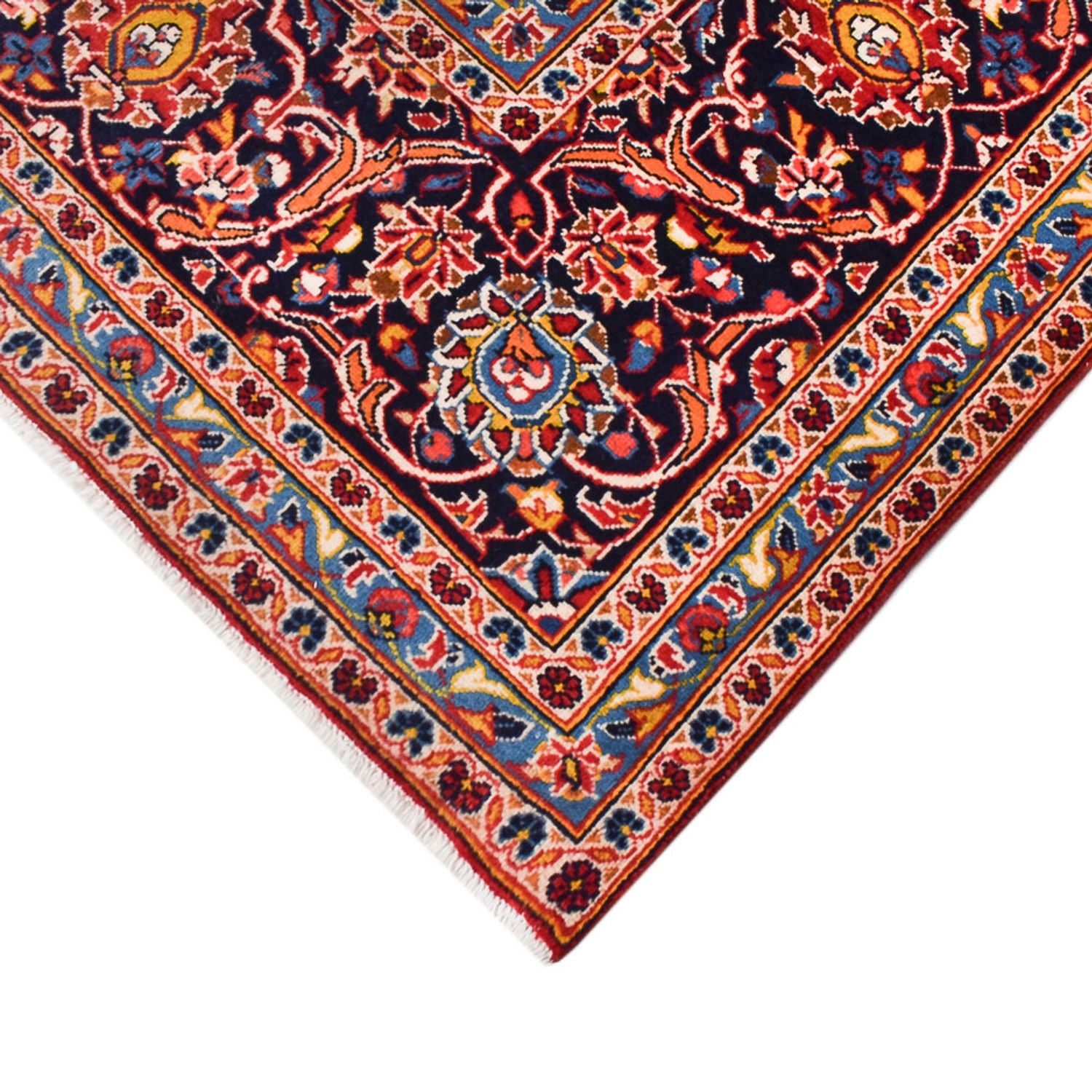 Perserteppich - Keshan - 422 x 296 cm - rot