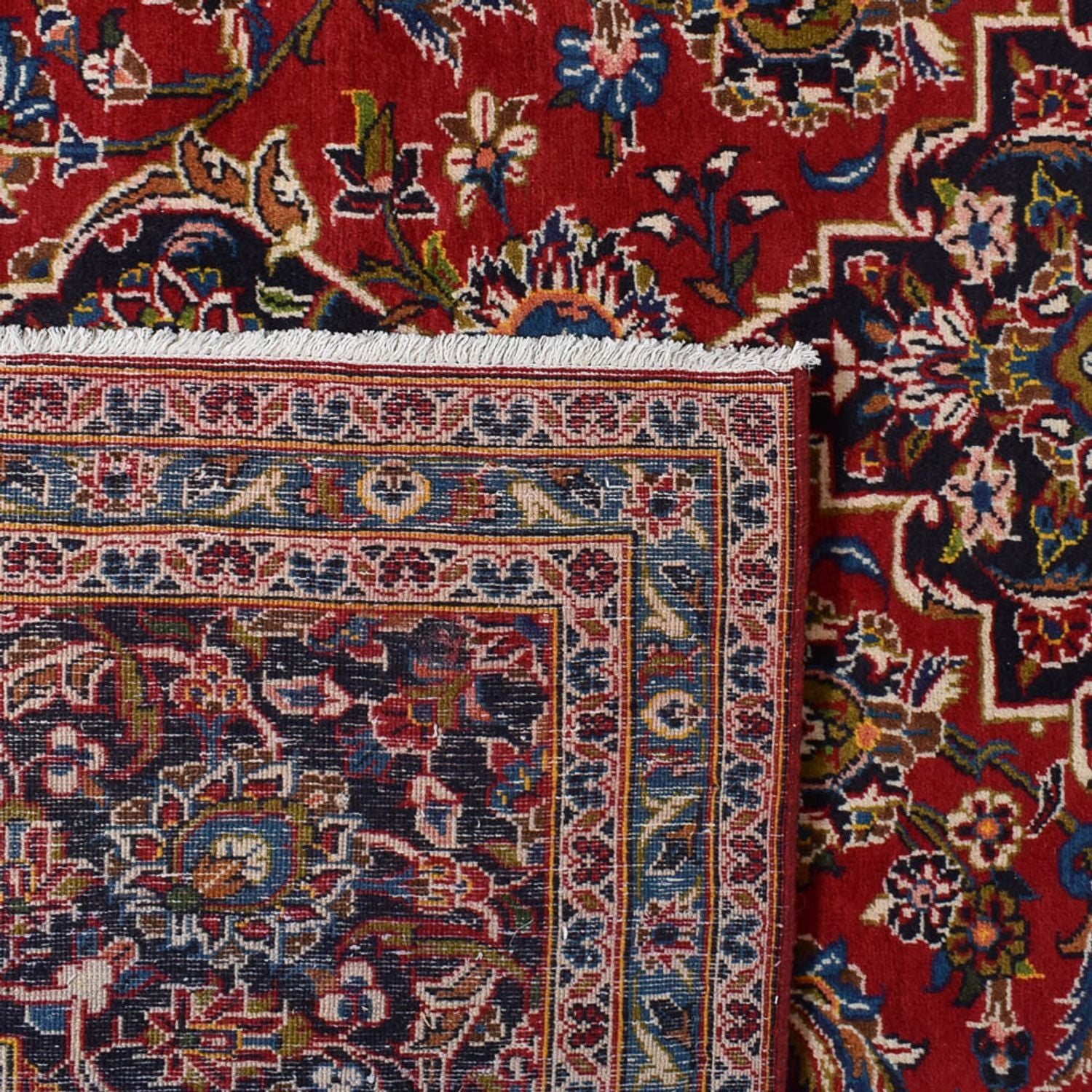 Perserteppich - Keshan - 395 x 288 cm - rot