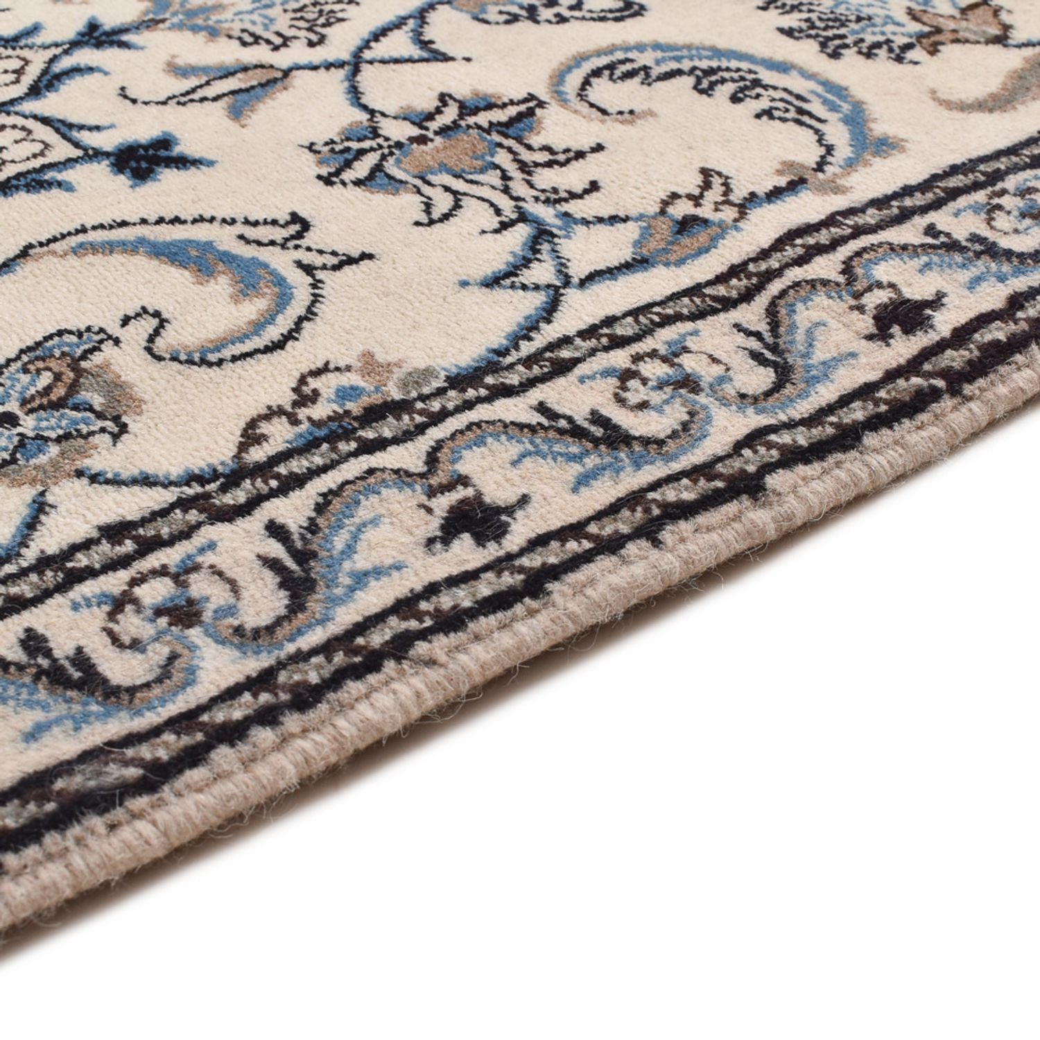 Perserteppich - Nain - 136 x 68 cm - creme