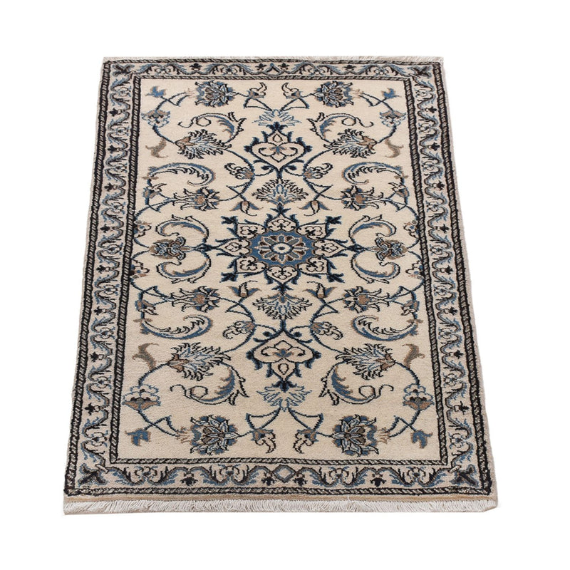 Perserteppich - Nain - 136 x 68 cm - creme