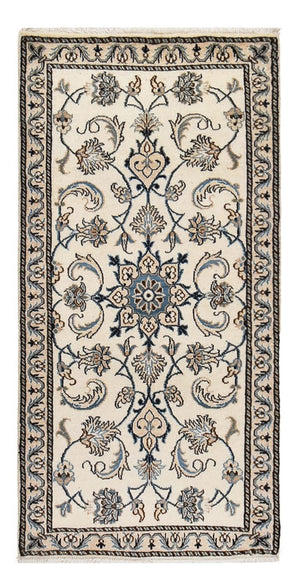 Perserteppich - Nain - 142 x 69 cm - creme