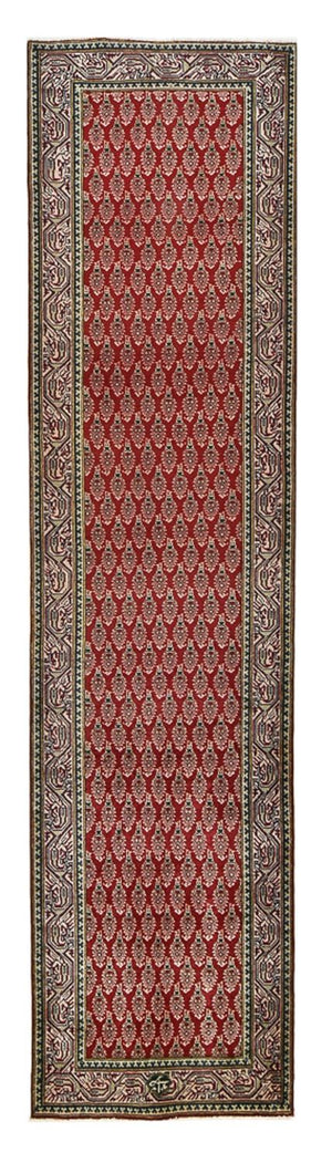 Läufer Perser - Täbriz - 337 x 83 cm - rost