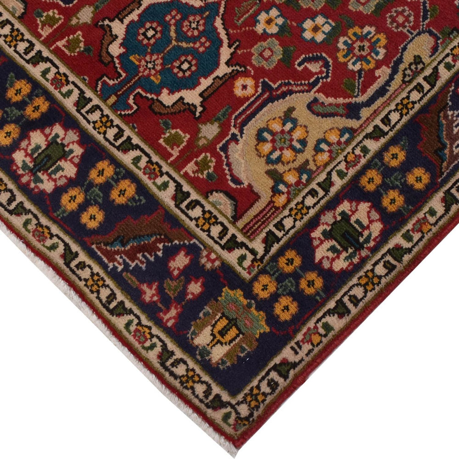 Läufer Perser - Täbriz - 306 x 72 cm - rot