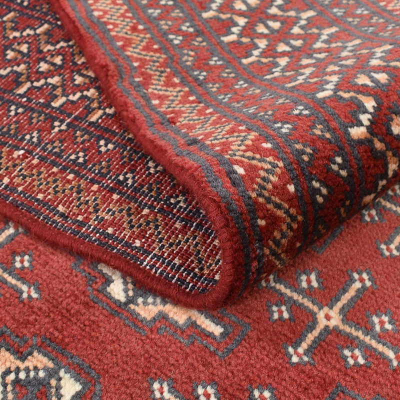 Turkaman Teppich - 190 x 130 cm - rot