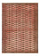 Turkaman Teppich - 128 x 90 cm - hellrot