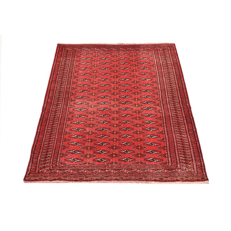 Turkaman Teppich - 138 x 98 cm - rot
