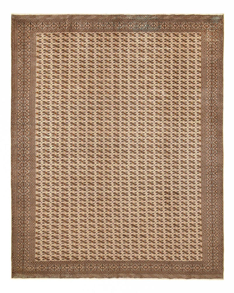 Turkaman Teppich - 374 x 294 cm - sand