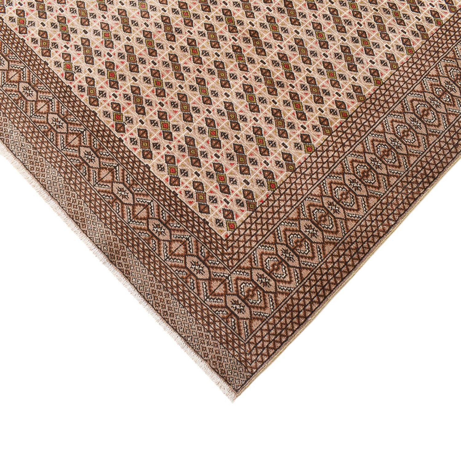 Turkaman Teppich - 374 x 294 cm - sand