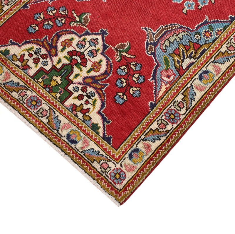 Läufer Perser - Täbriz - 341 x 85 cm - rot