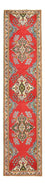Läufer Perser - Täbriz - 343 x 80 cm - rot