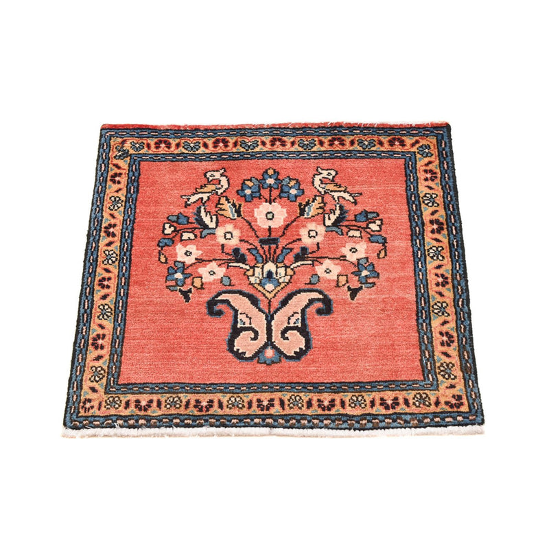 Perserteppich - Nomadic - 50 x 49 cm - rot
