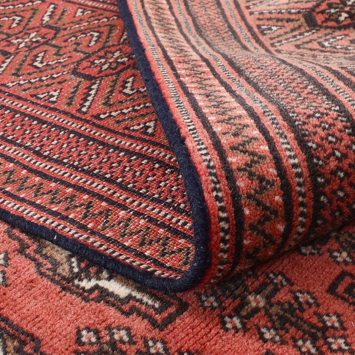 Turkaman Teppich - 289 x 191 cm - rot