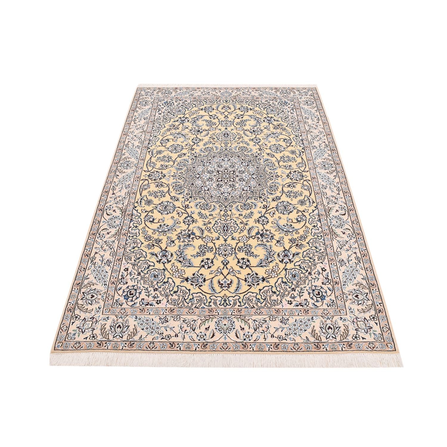 Perserteppich - Nain - Royal - 210 x 132 cm - beige
