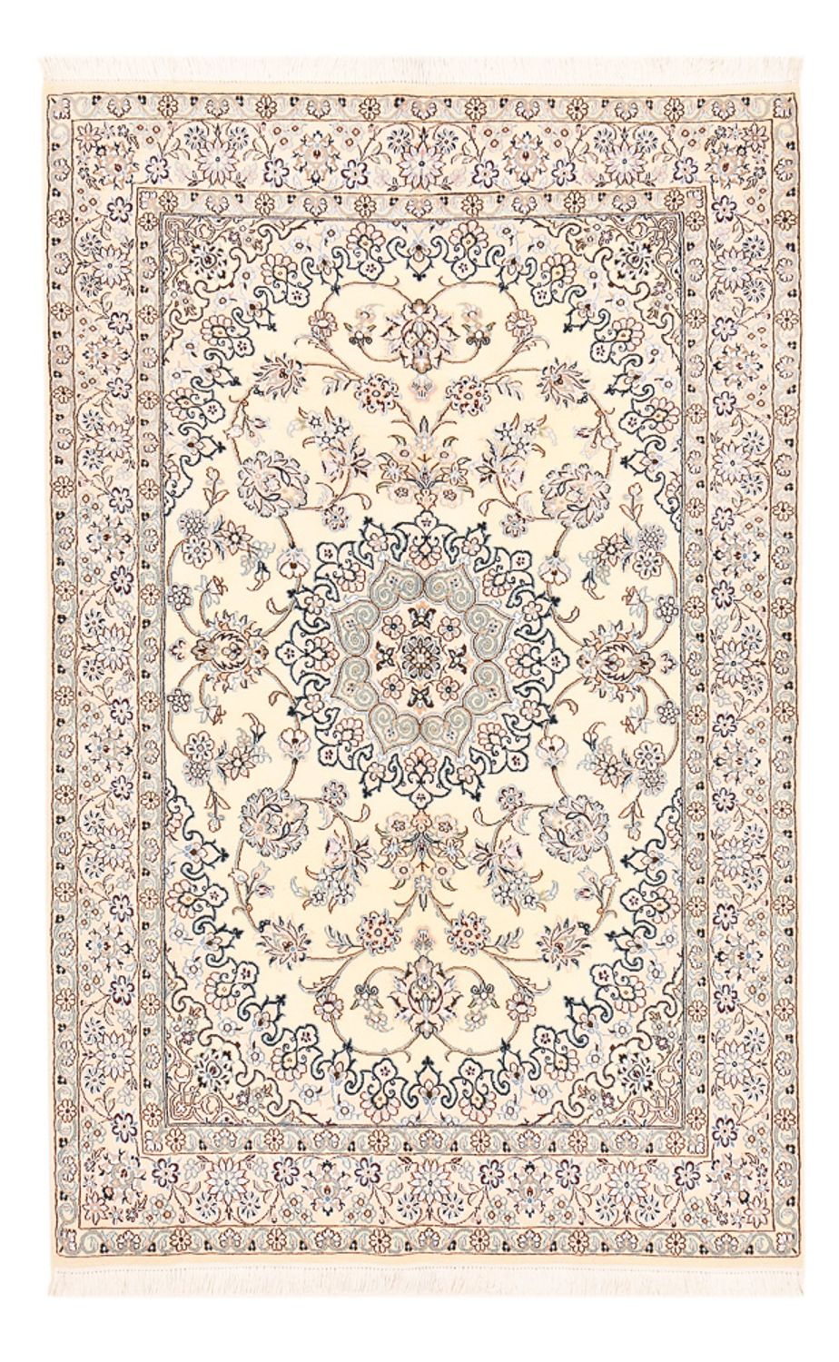 Perserteppich - Nain - Royal - 207 x 127 cm - beige