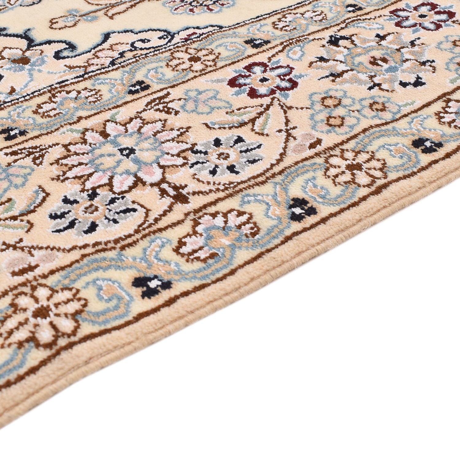 Perserteppich - Nain - Royal - 207 x 127 cm - beige