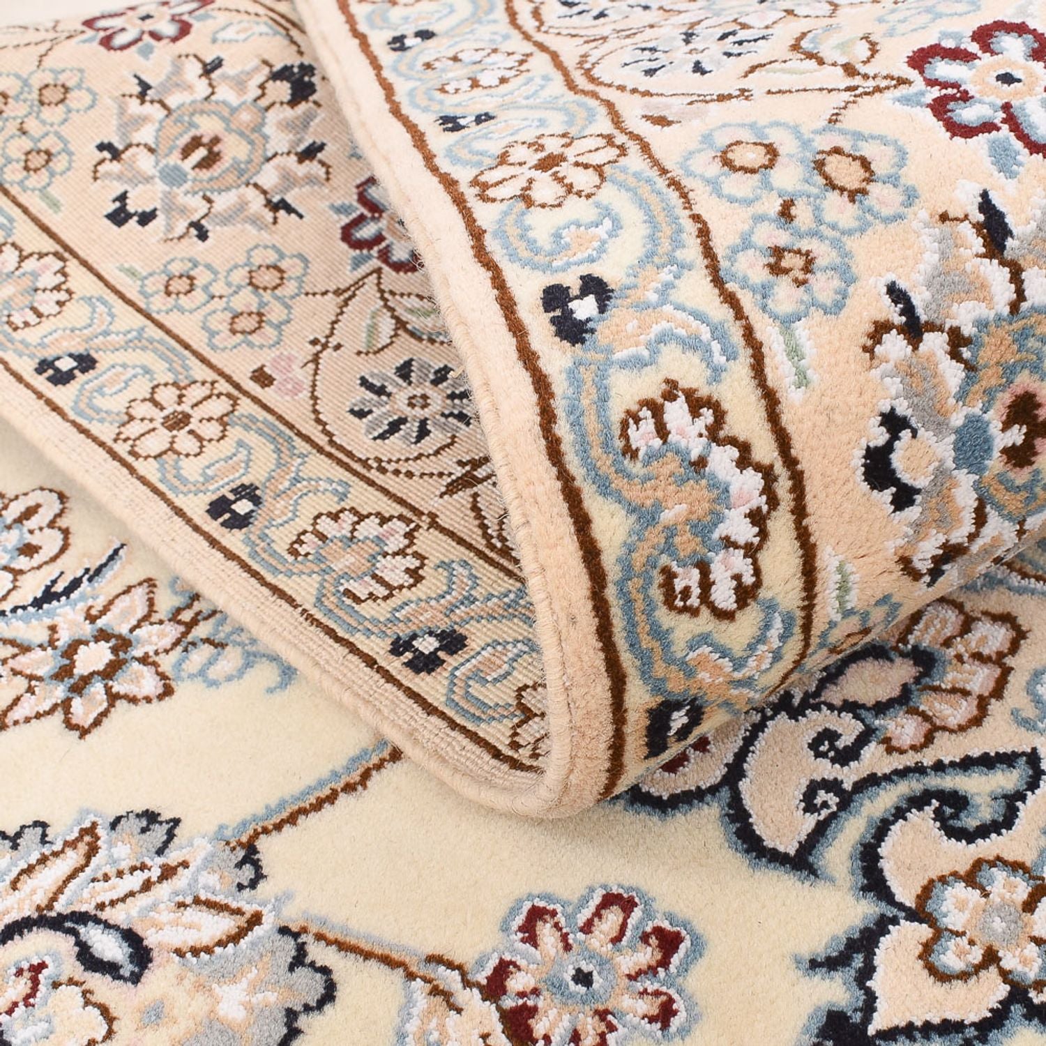 Perserteppich - Nain - Royal - 207 x 127 cm - beige