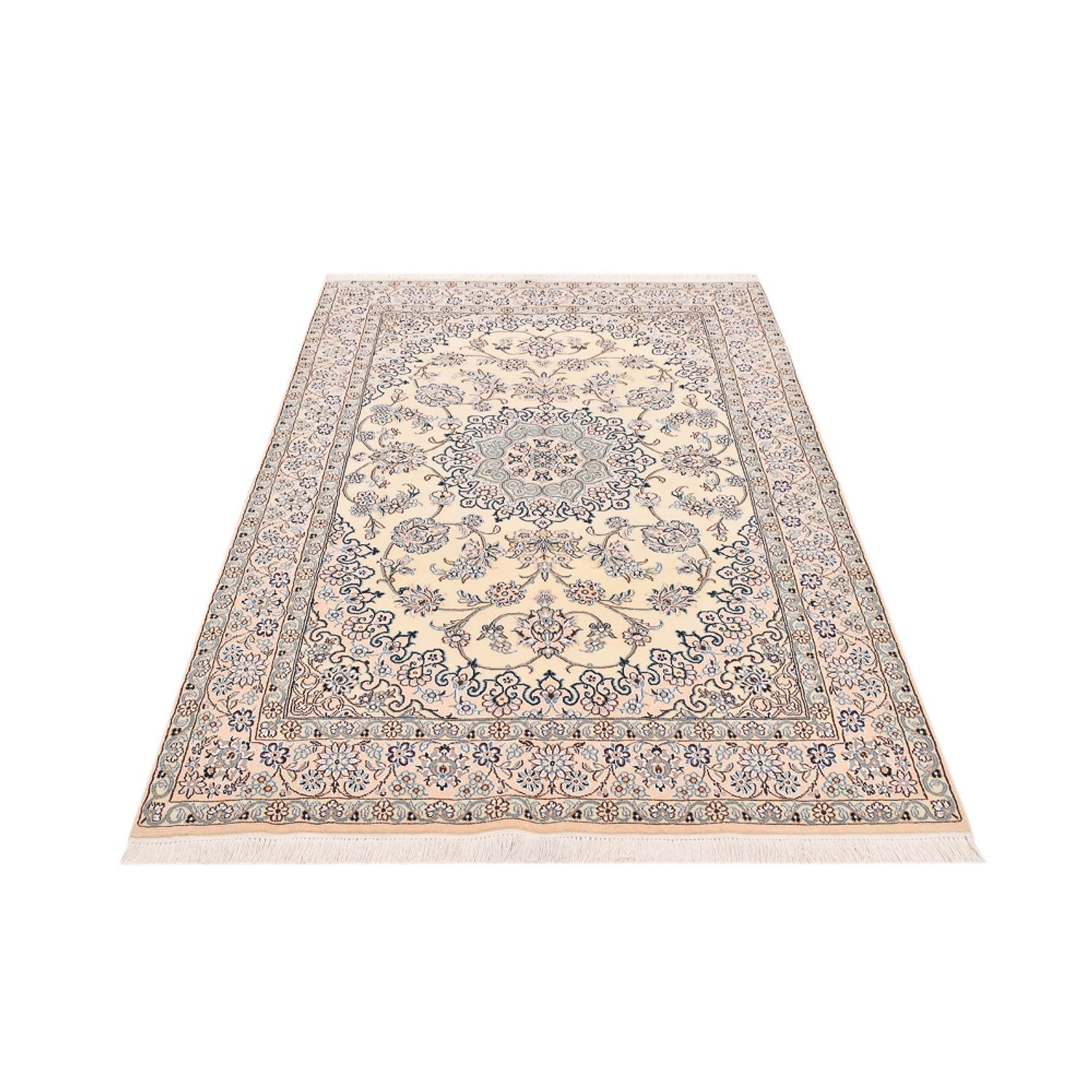 Perserteppich - Nain - Royal - 207 x 127 cm - beige