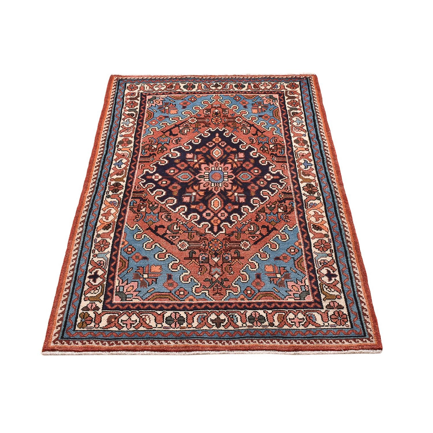 Perserteppich - Nomadic - 154 x 98 cm - mehrfarbig