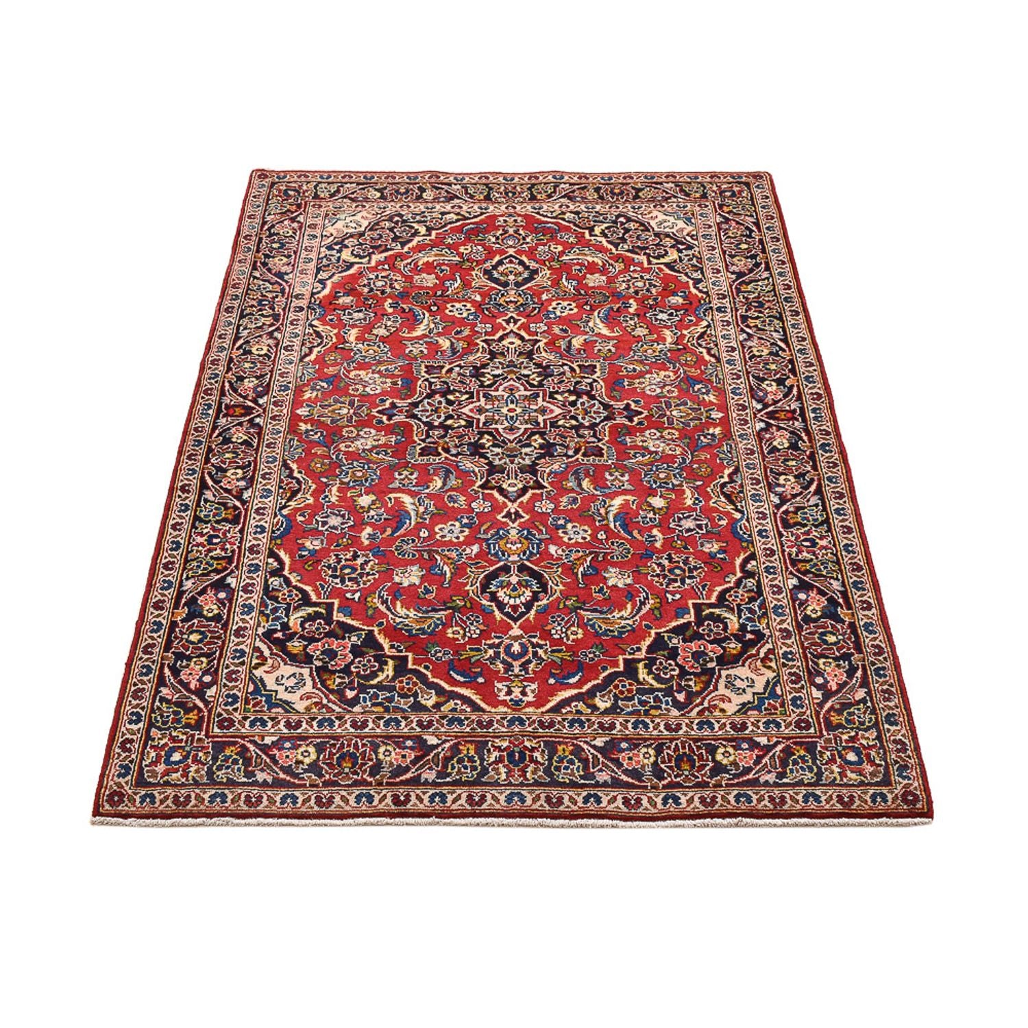 Perserteppich - Keshan - 155 x 105 cm - rot