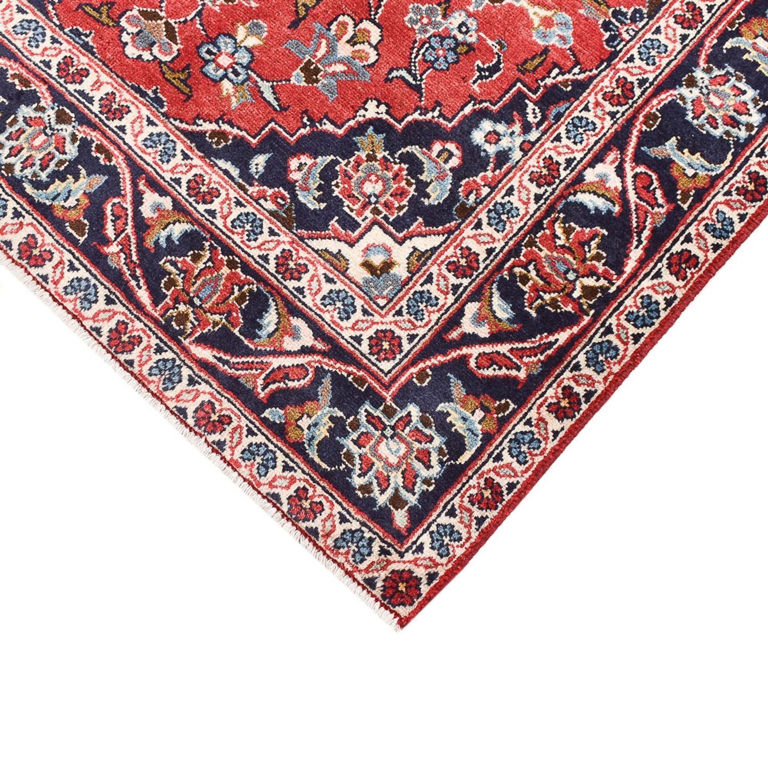 Perserteppich - Keshan - 144 x 96 cm - rot