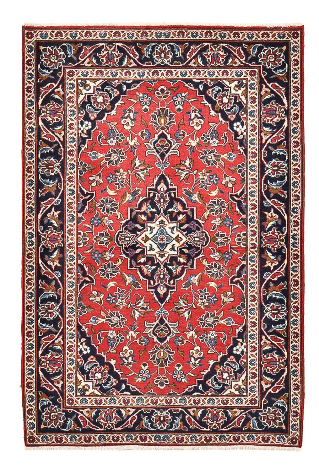 Perserteppich - Keshan - 152 x 100 cm - rot