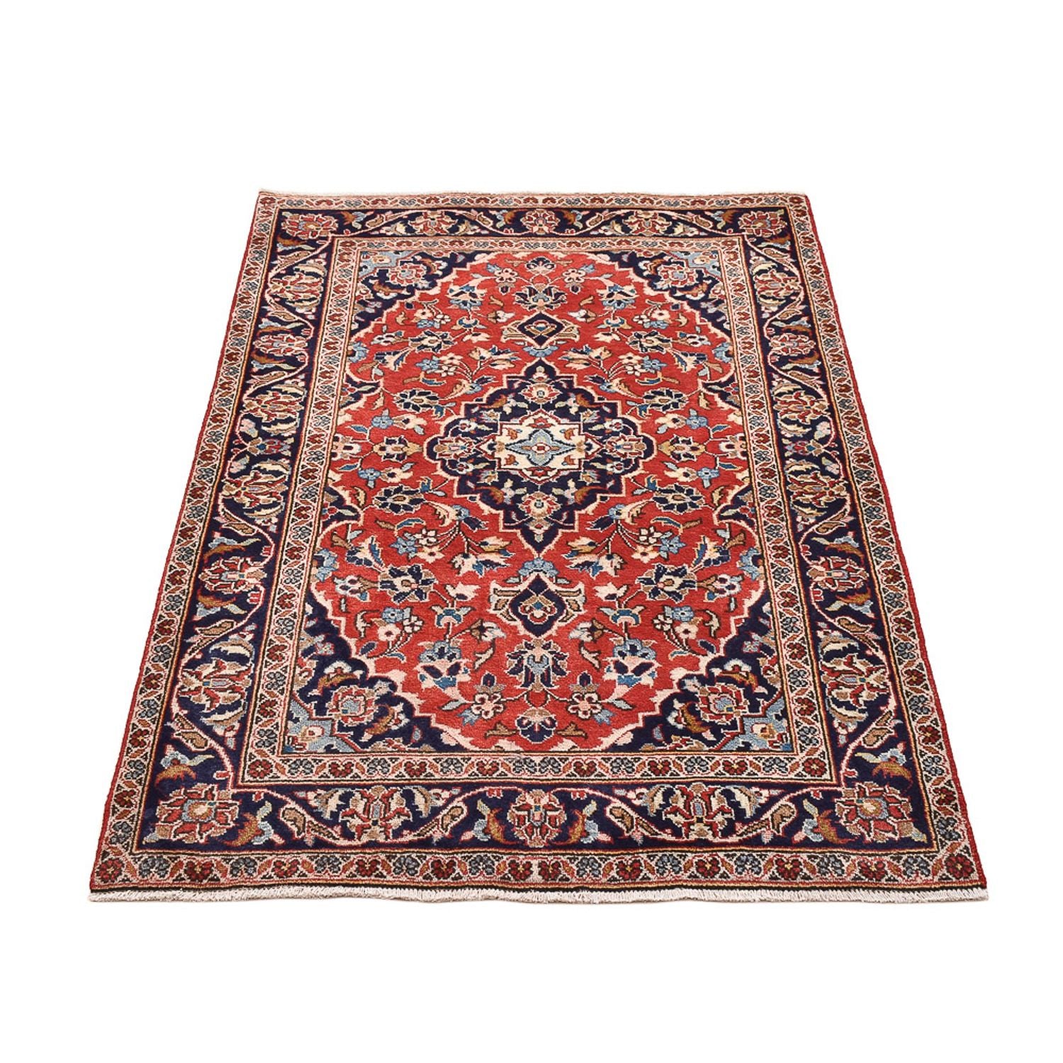 Perserteppich - Keshan - 147 x 98 cm - rot