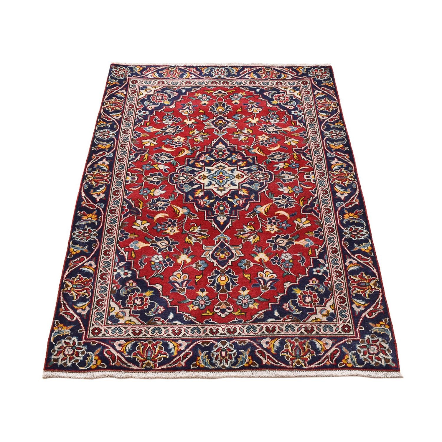 Perserteppich - Keshan - 142 x 90 cm - rot