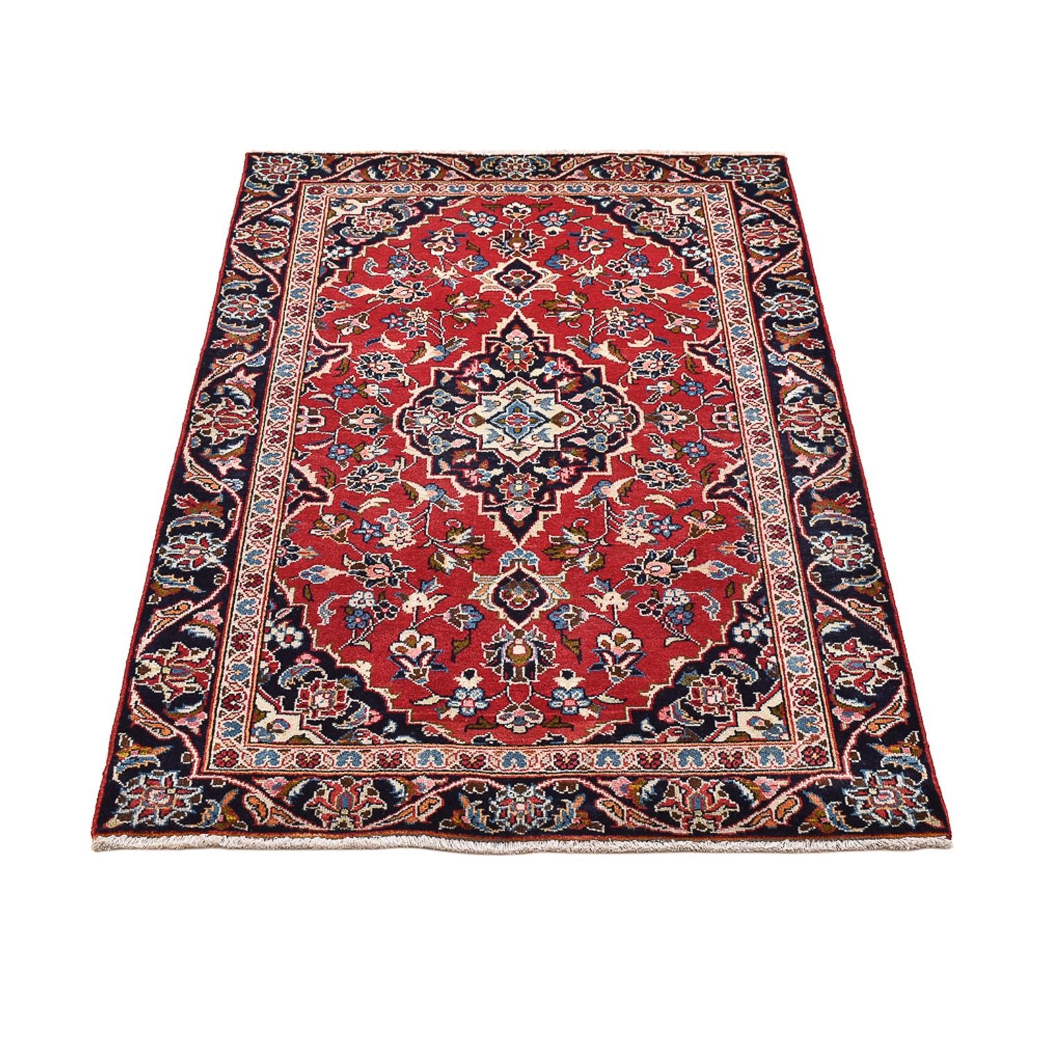 Perserteppich - Keshan - 142 x 90 cm - rot