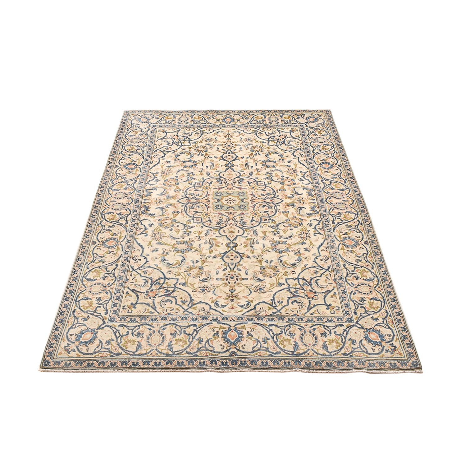 Perserteppich - Keshan - 203 x 135 cm - sand