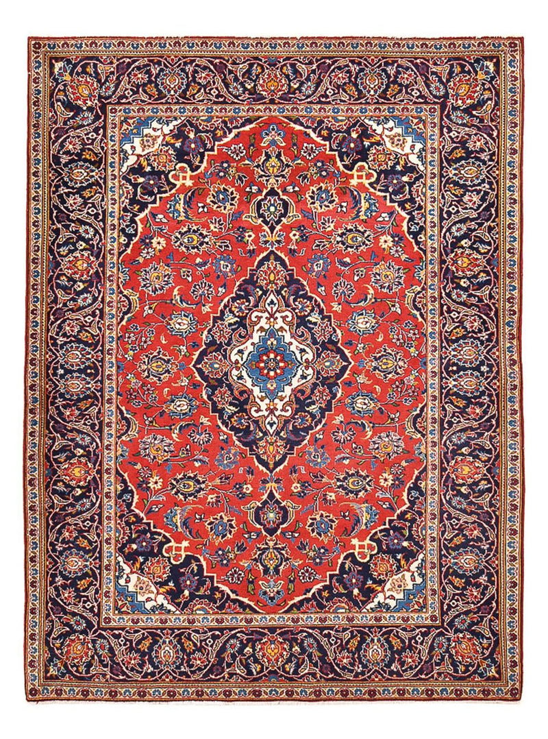 Perserteppich - Keshan - 210 x 152 cm - rot