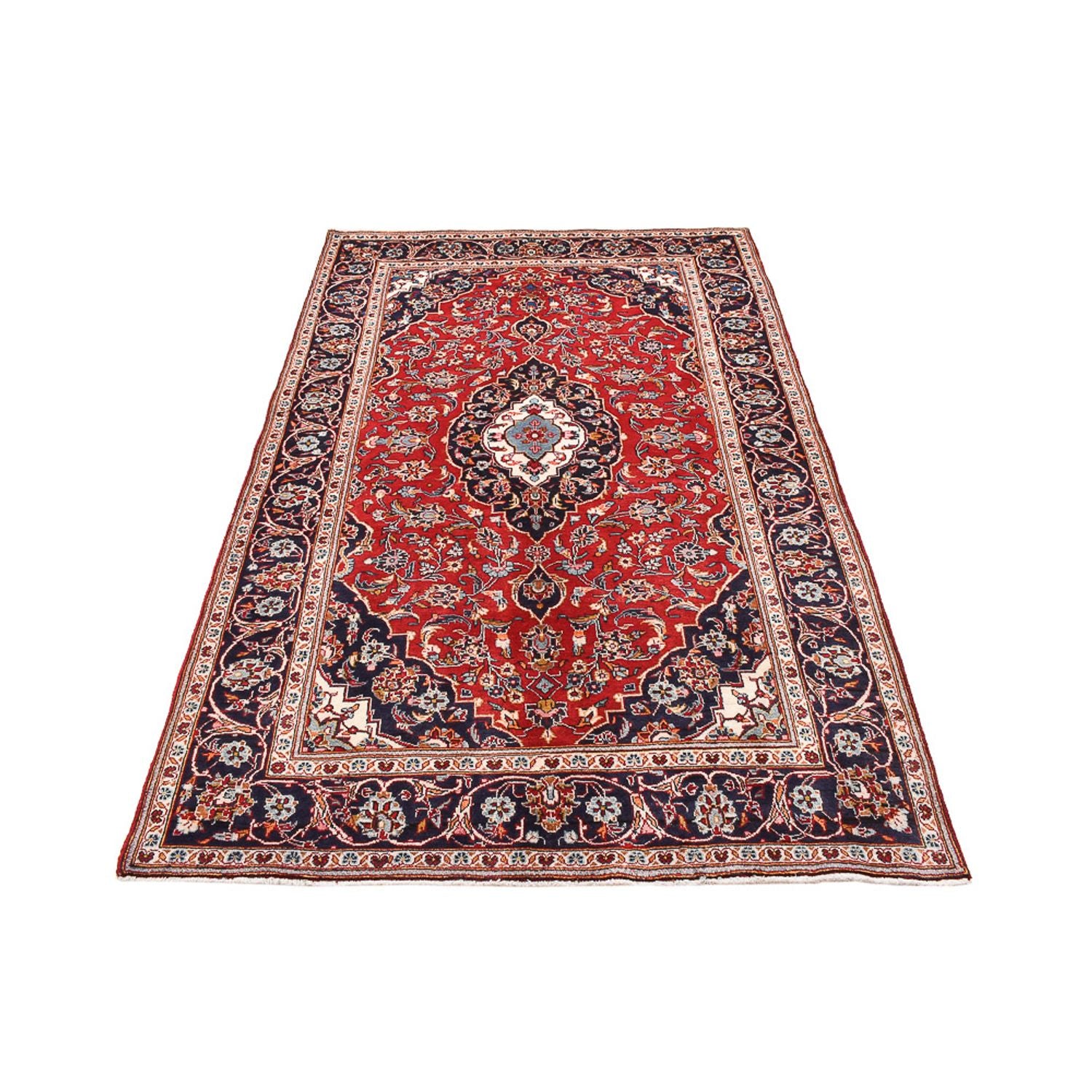 Perserteppich - Keshan - 235 x 148 cm - rot