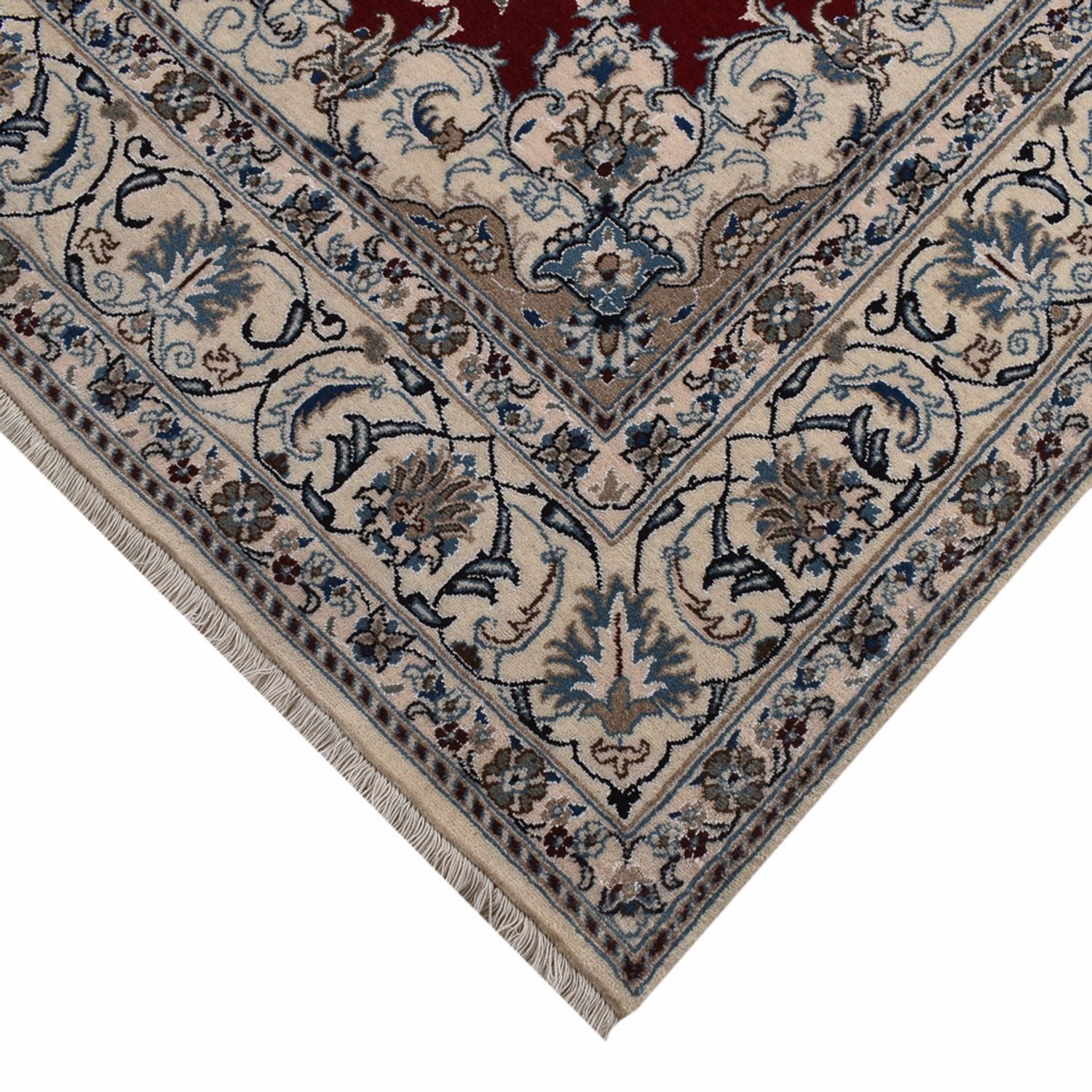 Perserteppich - Nain - 300 x 199 cm - rot