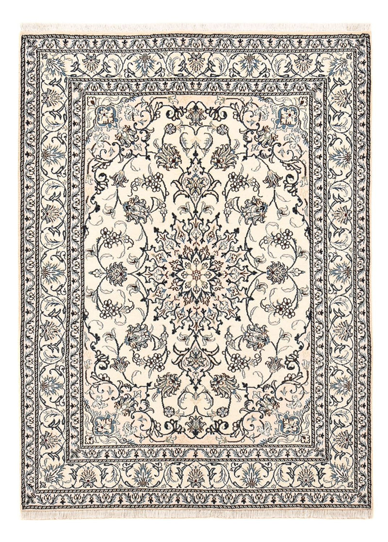 Perserteppich - Nain - 200 x 148 cm - hellbeige