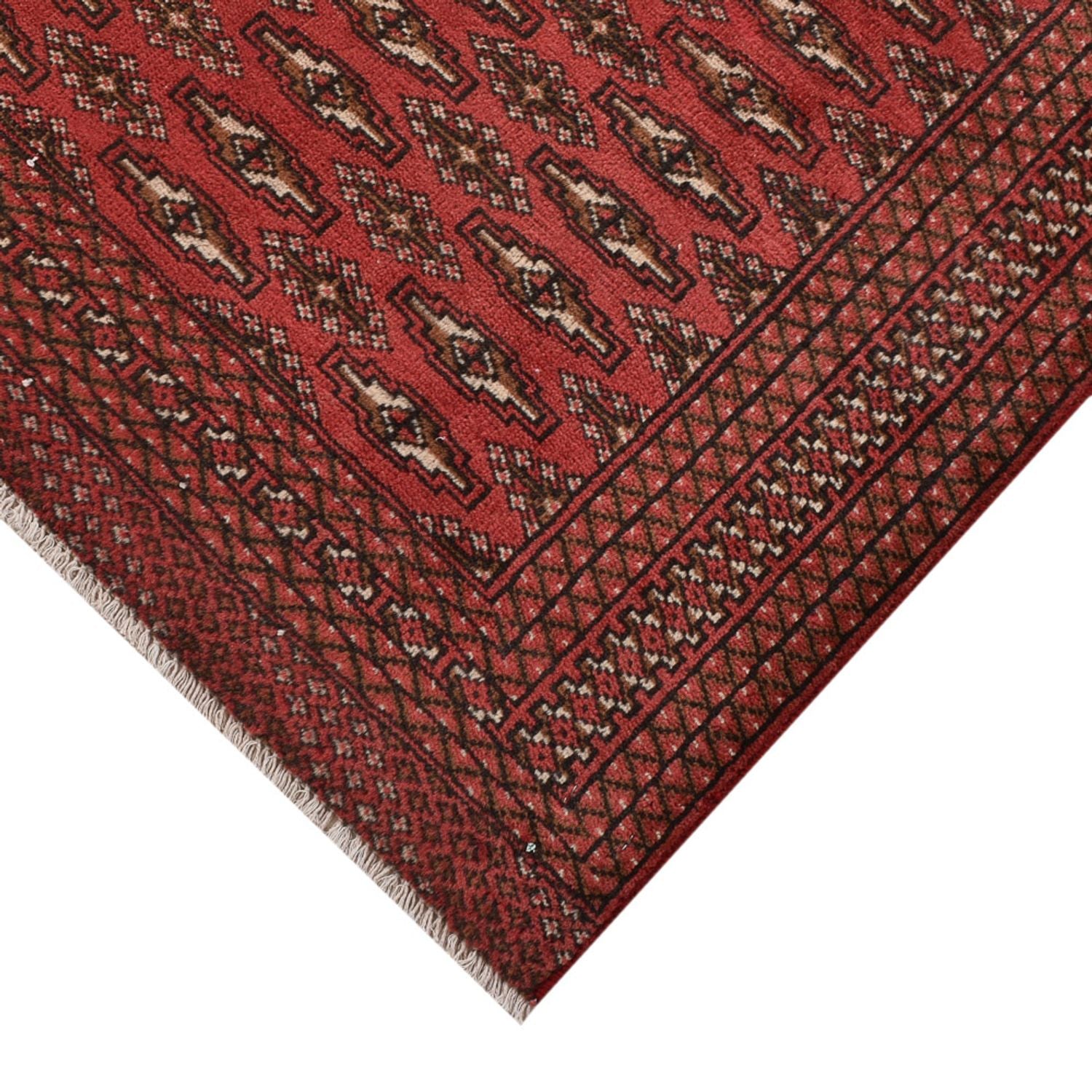 Turkaman Teppich - 190 x 128 cm - rot