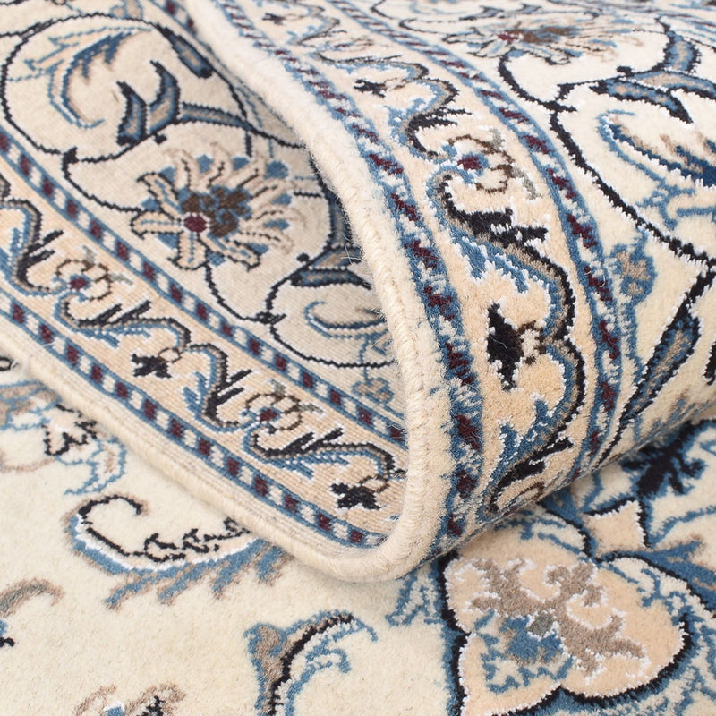 Perserteppich - Nain - 200 x 152 cm - hellbeige