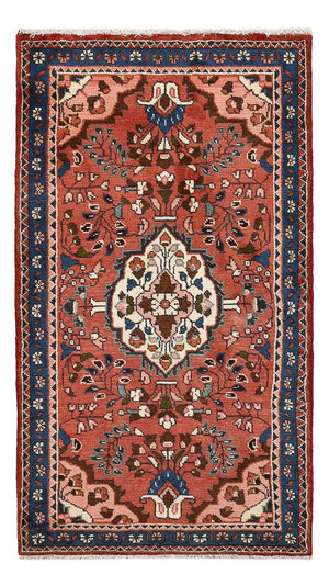 Perserteppich - Nomadic - 124 x 68 cm - rot