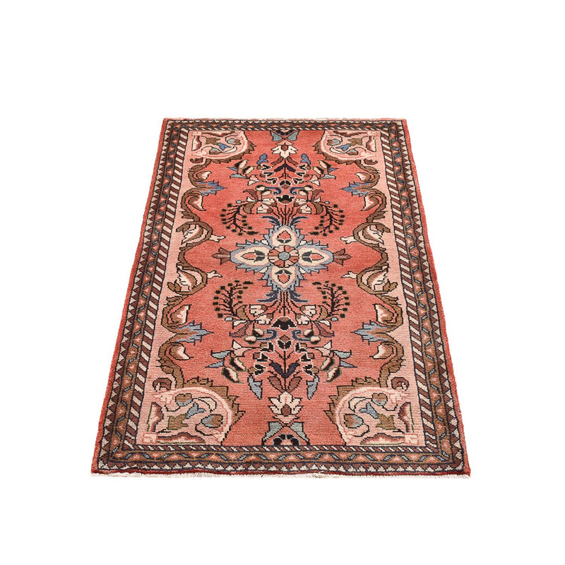 Perserteppich - Nomadic - 126 x 73 cm - rot