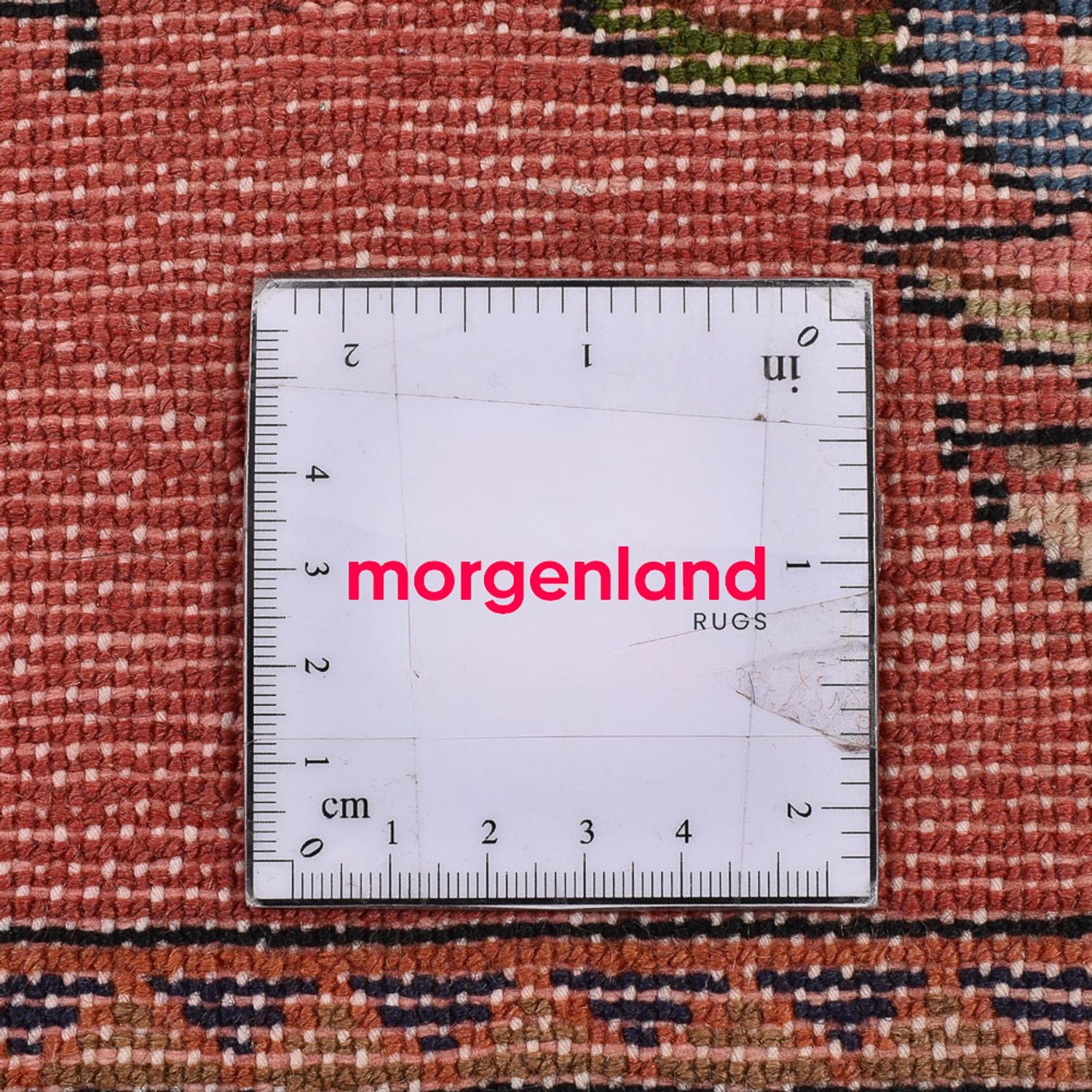 Perserteppich - Nomadic - 110 x 79 cm - hellrot