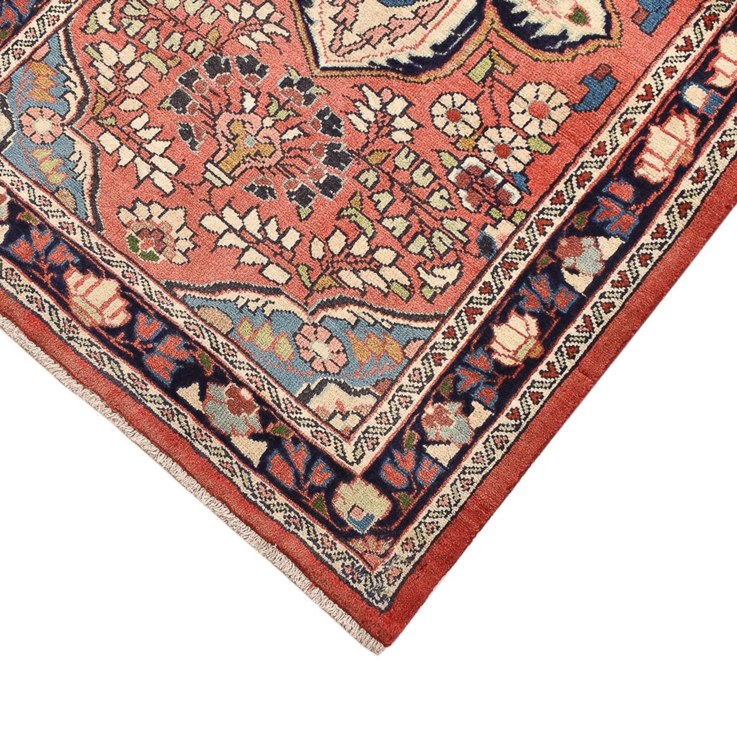 Perserteppich - Nomadic - 107 x 71 cm - hellrot