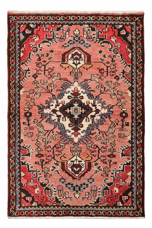 Perserteppich - Nomadic - 123 x 80 cm - hellrot