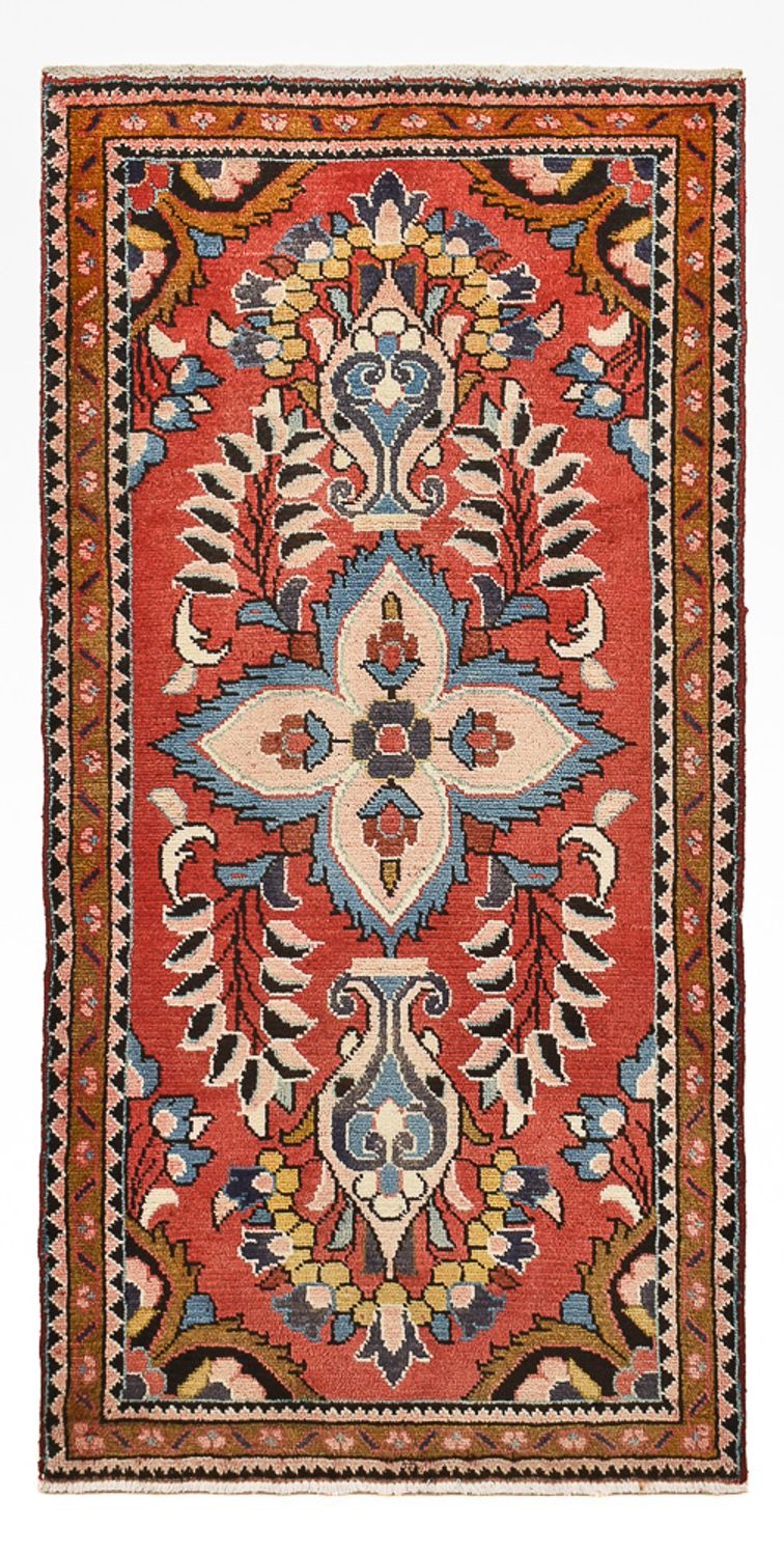 Perserteppich - Nomadic - 135 x 66 cm - mehrfarbig