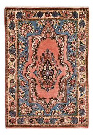 Perserteppich - Nomadic - 97 x 65 cm - hellrot