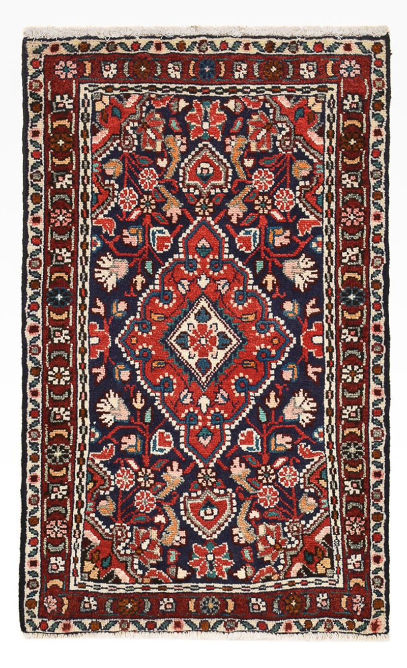 Perserteppich - Nomadic - 93 x 54 cm - dunkelrot