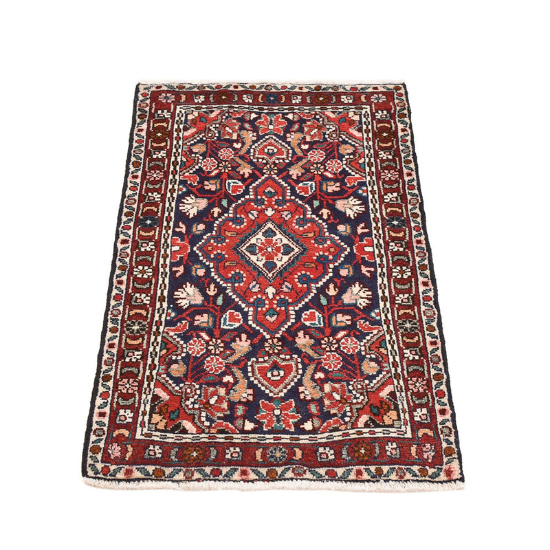 Perserteppich - Nomadic - 93 x 54 cm - dunkelrot