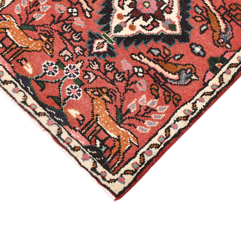 Perserteppich - Nomadic - 77 x 54 cm - dunkelrot