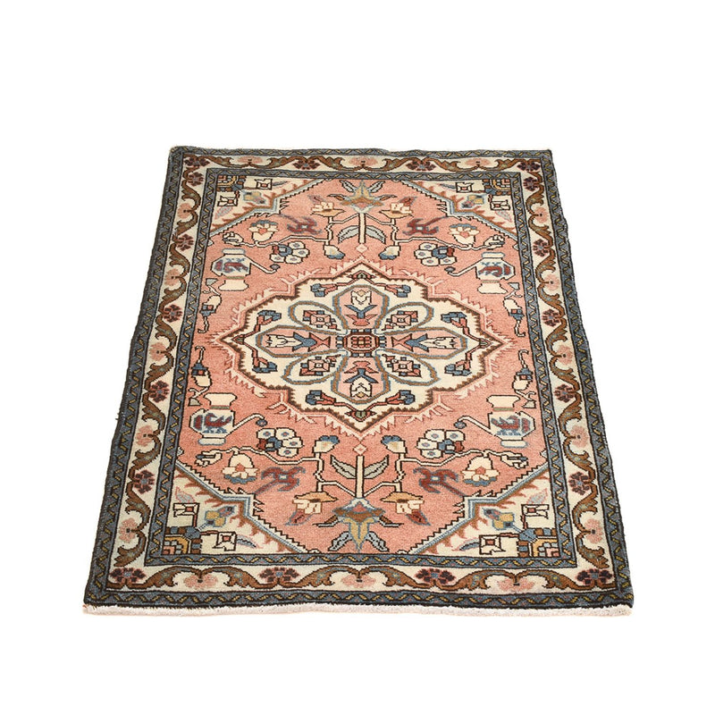 Perserteppich - Nomadic - 102 x 69 cm - hellrot